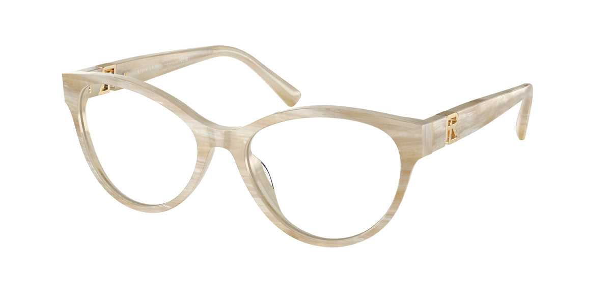 Ralph Lauren RL6238U Cream Horn Eyeglasses