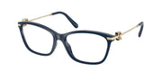 Ralph Lauren RL6247U Shiny Solid Blue Eyeglasses