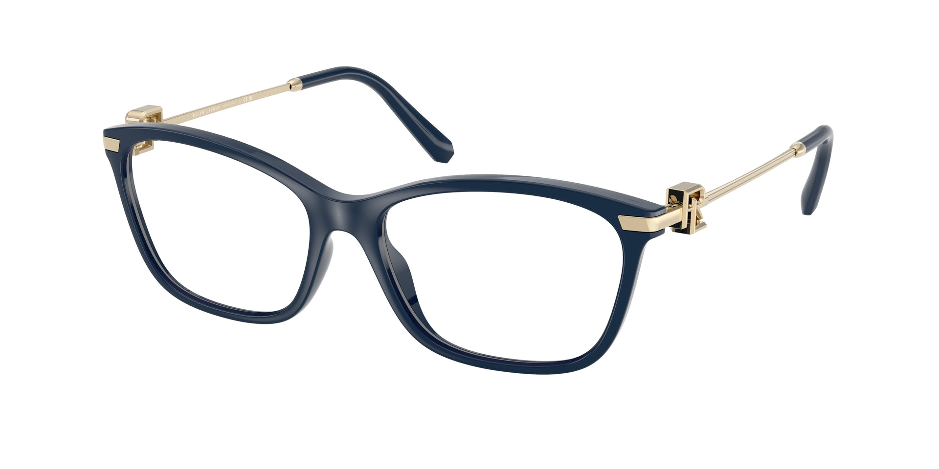 Ralph Lauren RL6247U Shiny Solid Blue Eyeglasses