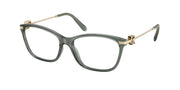 Ralph Lauren RL6247U Shiny Transparent Army Green Eyeglasses