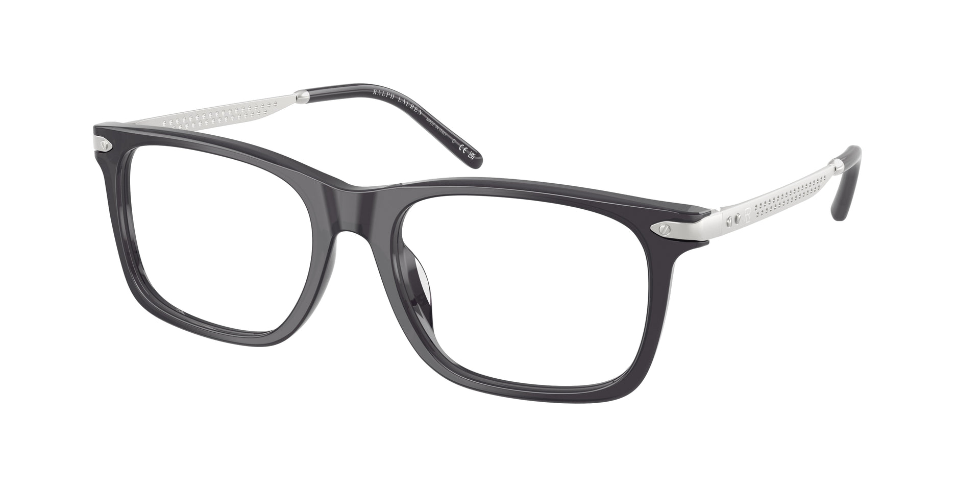 Ralph Lauren RL6253U Transparent Dark Grey Eyeglasses