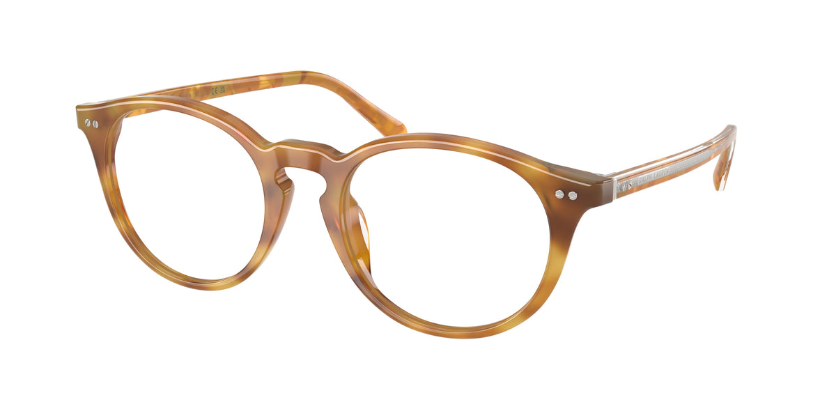 Ralph Lauren RL6263U Shiny Tortoise Light Brown Eyeglasses
