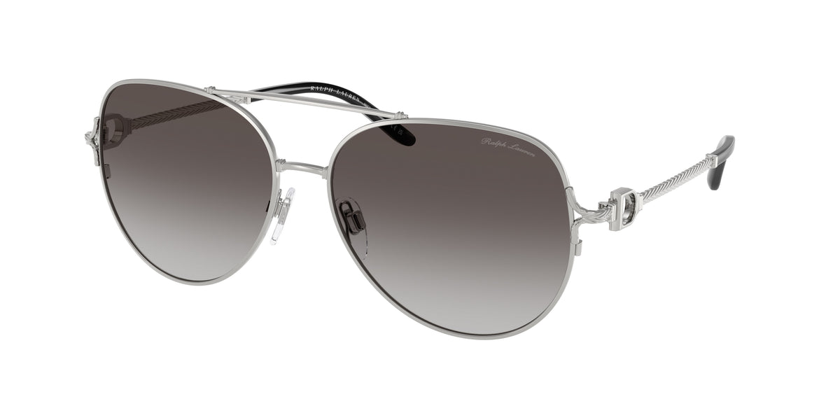 Ralph Lauren RL7087 Shiny Silver Sunglasses