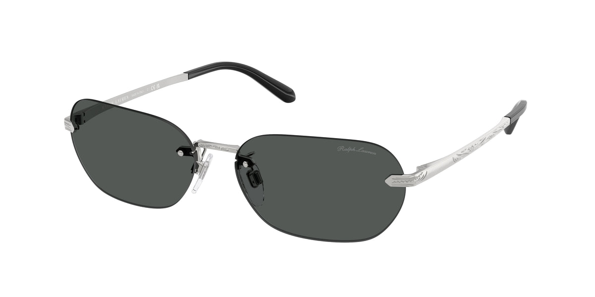 Ralph Lauren RL7089 Shiny Silver Sunglasses