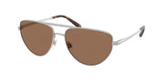 Ralph Lauren RL7090 Shiny Silver Sunglasses