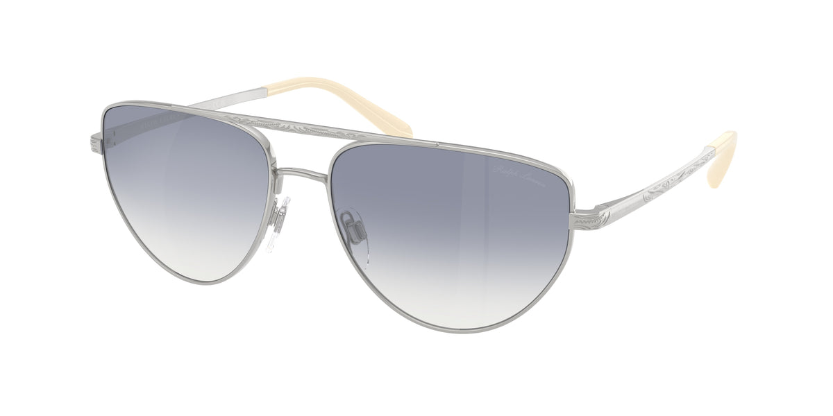 Ralph Lauren RL7090 Shiny Silver Sunglasses
