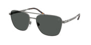 Ralph Lauren RL7091 Semi Shiny Dark Gunmetal Metal Sunglasses