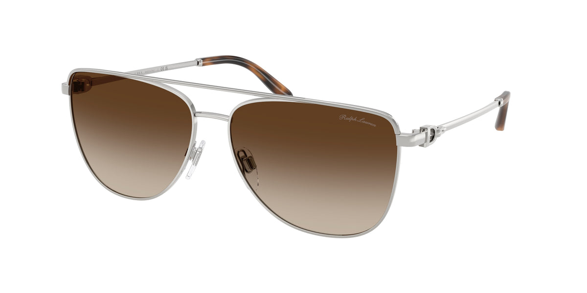 Ralph Lauren RL7096 Shiny Silver Sunglasses