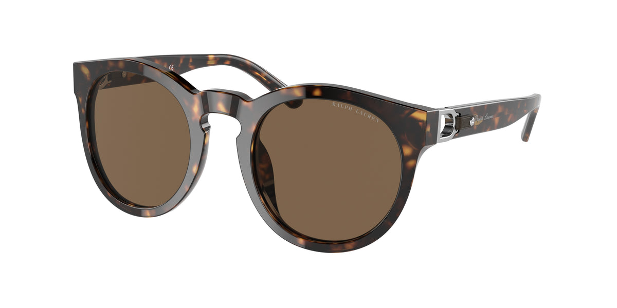 Ralph Lauren RL8204QU Shiny Dark Havana Sunglasses