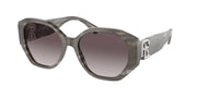 Ralph Lauren RL8220 Oystershell Black Sunglasses