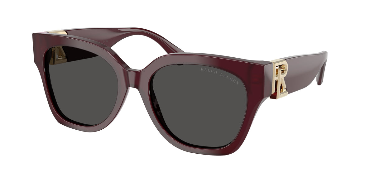 Ralph Lauren RL8221 Solid Bordeaux Sunglasses