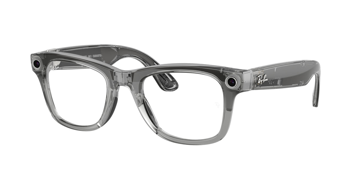 Ray-Ban Meta RW4012 Transparent Grey AI Glasses