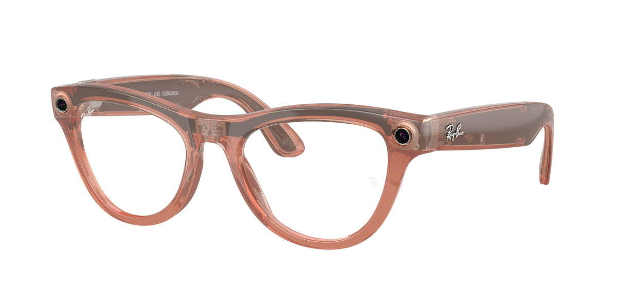 Ray-Ban Meta RW4014 Peach AI Glasses