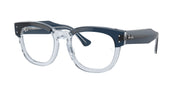 Ray-Ban RX0298V Blue On Transparent Blue Eyeglasses