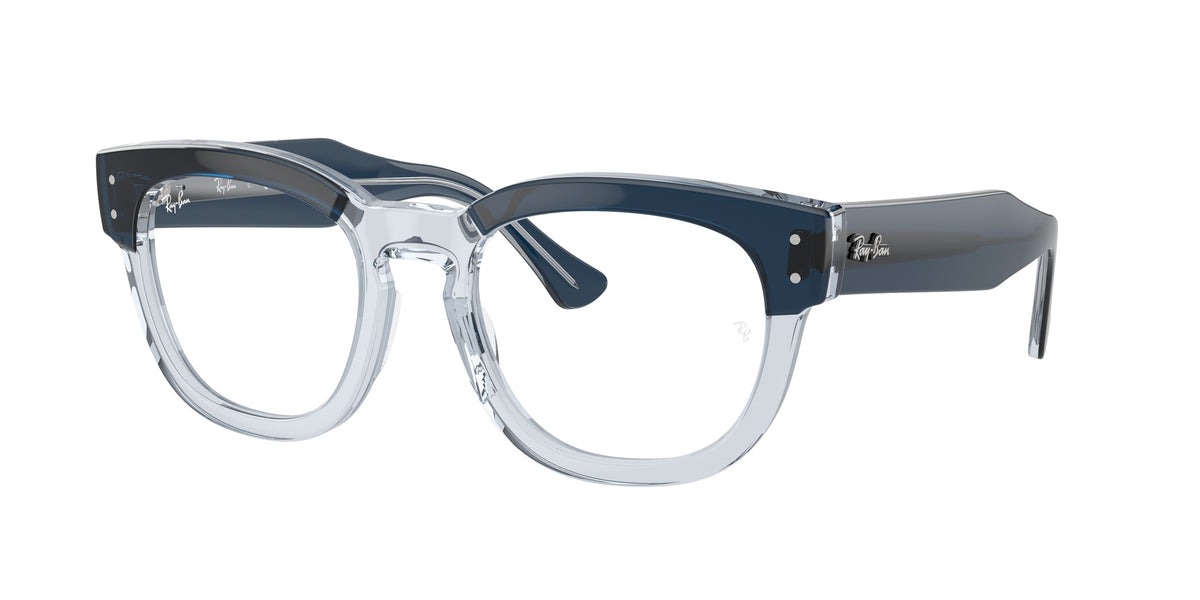 Ray-Ban RX0298V Blue On Transparent Blue Eyeglasses