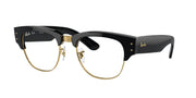 Ray-Ban RX0316V Black On Gold Eyeglasses