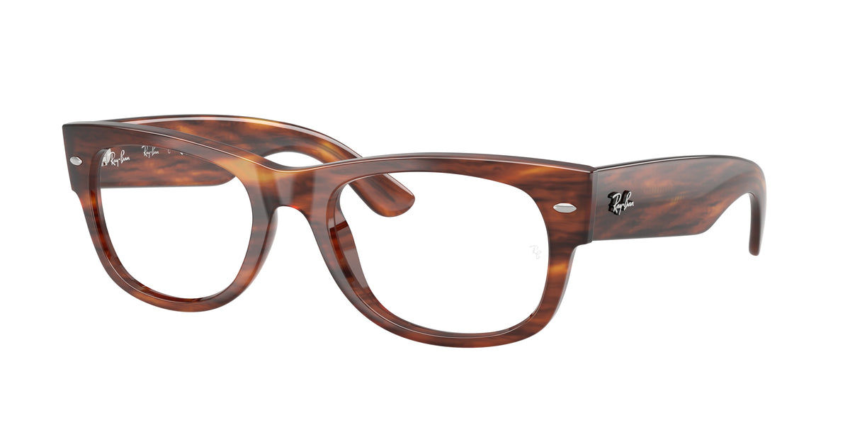 Ray-Ban RX0832VF Striped Havana Eyeglasses