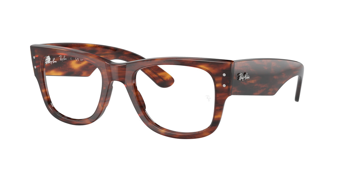 Ray-Ban RX0840V Striped Havana Eyeglasses