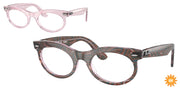 Ray-Ban RX2242VF Photo Waves Purple Eyeglasses