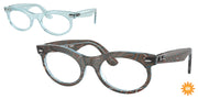 Ray-Ban RX2242VF Photo Waves Azure Eyeglasses