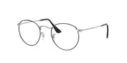 Ray-Ban RX3447V Black On Silver Eyeglasses