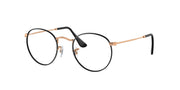 Ray-Ban RX3447V Black On Rose Gold Eyeglasses
