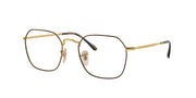 Ray-Ban RX3694V Havana On Gold Eyeglasses
