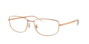 Ray-Ban RX3732V Rose Gold Eyeglasses