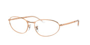 Ray-Ban RX3734V Rose Gold Eyeglasses
