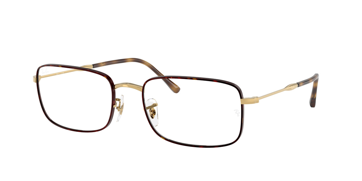 Ray-Ban RX3746V Havana On Gold Eyeglasses