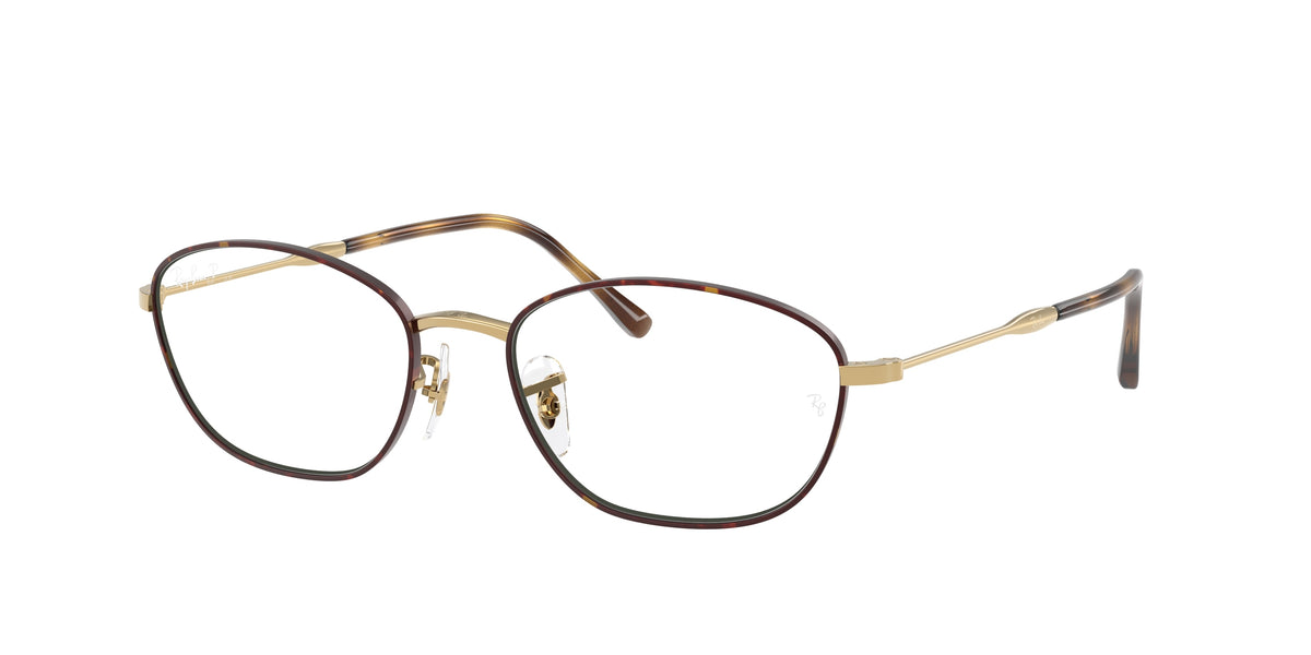 Ray-Ban RX3749V Havana On Gold Eyeglasses