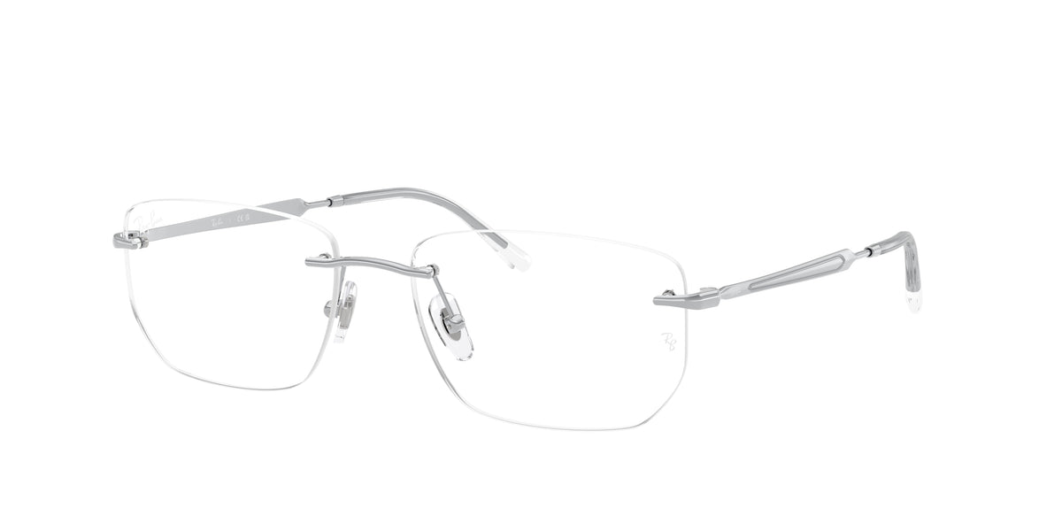 Ray-Ban RX3768V Silver Eyeglasses
