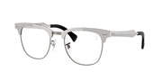 Ray-Ban RX3807VM Brushed Silver On Gunmetal Eyeglasses