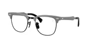 Ray-Ban RX3807VM Brushed Grey On Black Eyeglasses