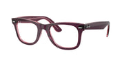 Ray-Ban RX4340V Violet On Transparent Pink Eyeglasses