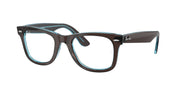 Ray-Ban RX4340V Brown On Transparent Blue Eyeglasses