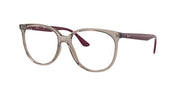 Ray-Ban RX4378V Transparent Grey Eyeglasses
