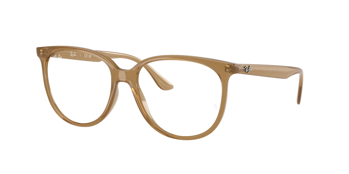 Ray-Ban RX4378V Opal Light Brown Eyeglasses