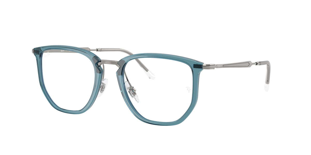Ray-Ban RX4451V Transparent Blue Eyeglasses