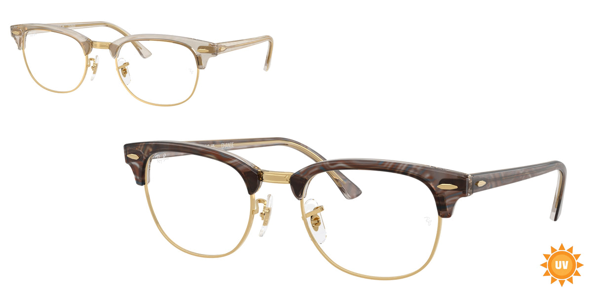 Ray-Ban RX5154 Photo Waves Grey Eyeglasses