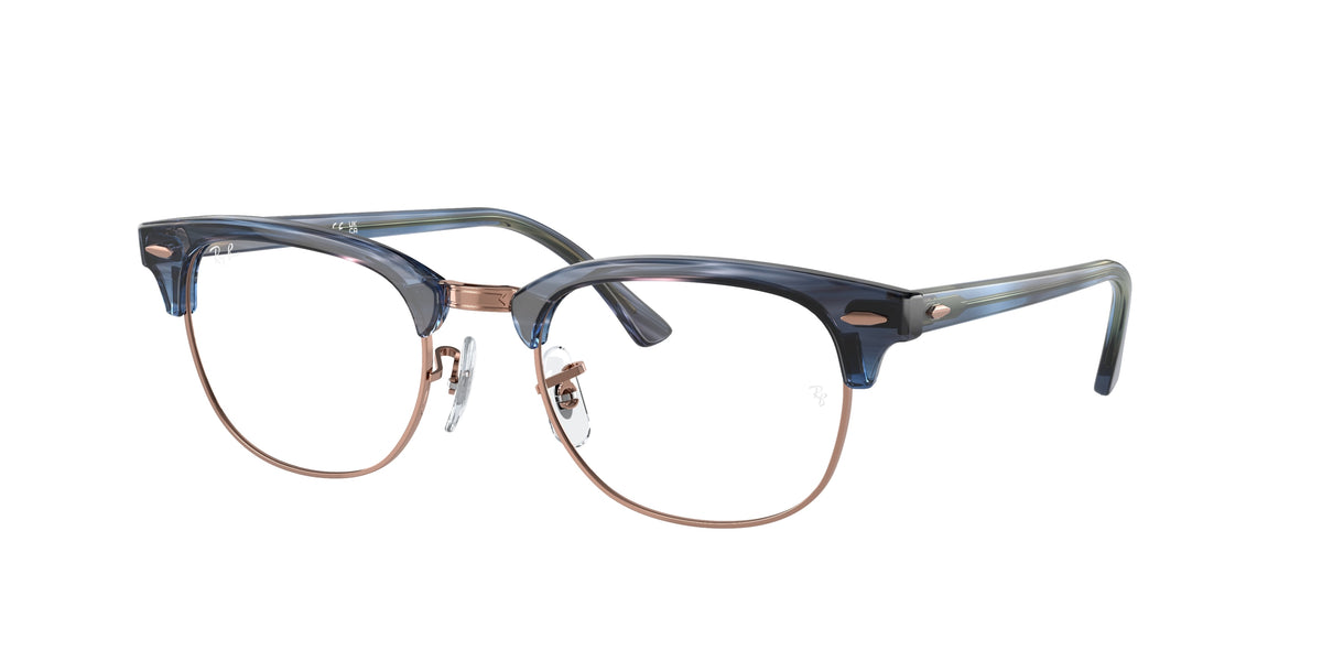 Ray-Ban RX5154 Striped Blue Eyeglasses