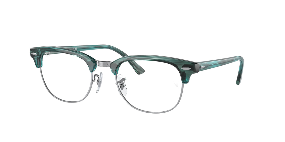 Ray-Ban RX5154 Striped Green Eyeglasses