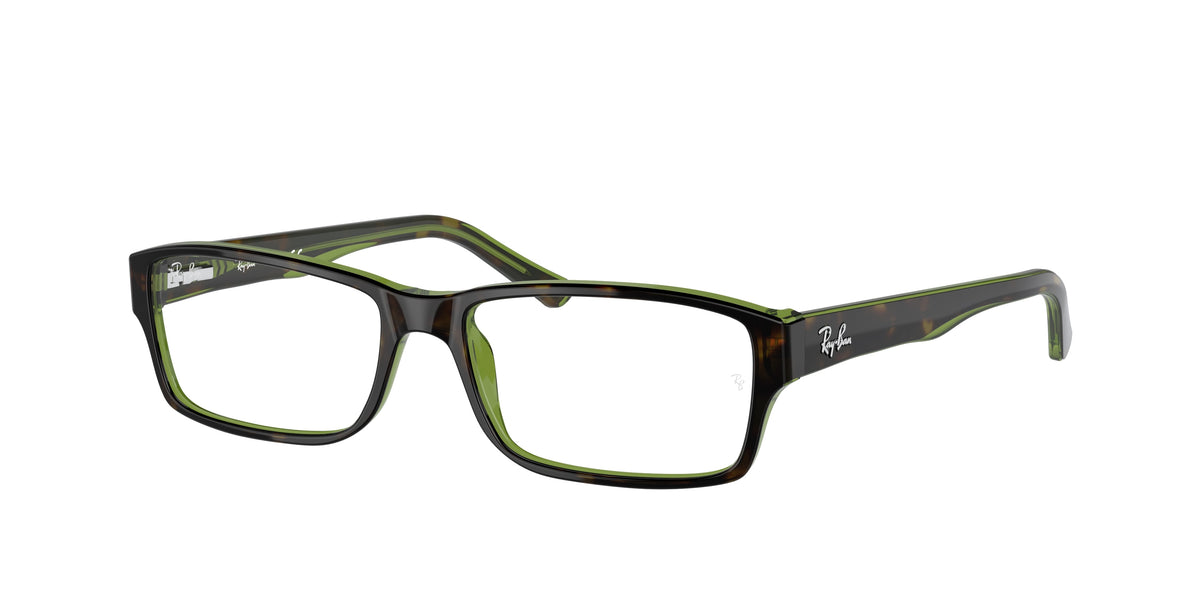 Ray-Ban RX5169 Havana On Green Eyeglasses