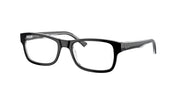 Ray-Ban RX5268 Black On Transparent Eyeglasses