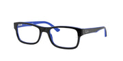 Ray-Ban RX5268 Black On Blue Eyeglasses