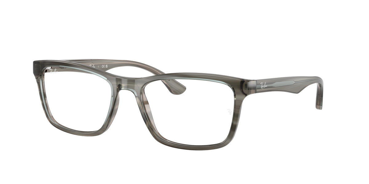 Ray-Ban RX5279F Striped Grey Eyeglasses