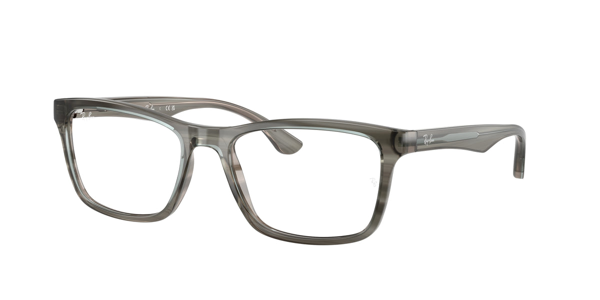 Ray-Ban RX5279 Striped Grey Eyeglasses