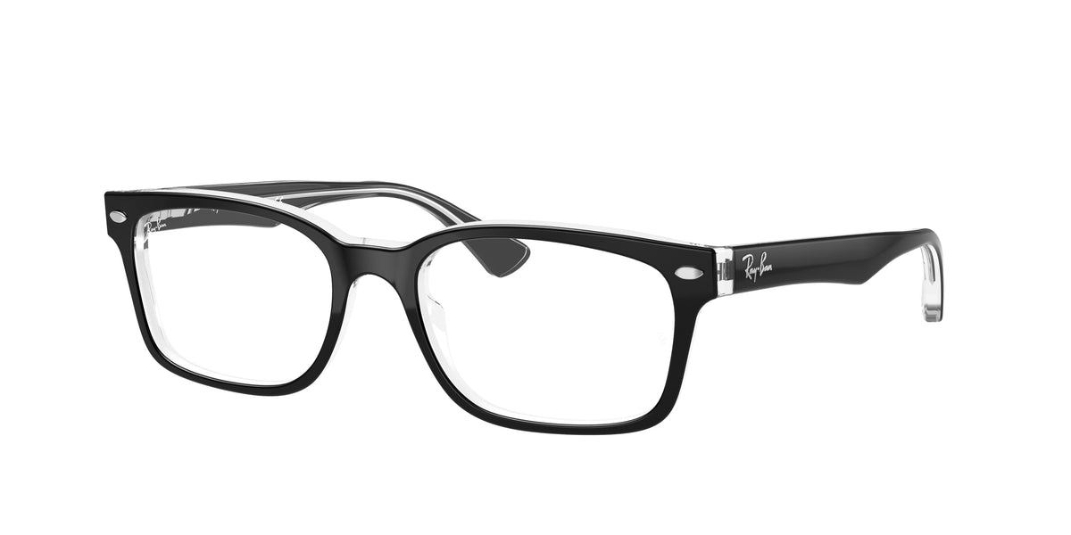 Ray-Ban RX5286 Black On Transparent Eyeglasses