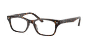 Ray-Ban RX5345D Dark Havana Eyeglasses