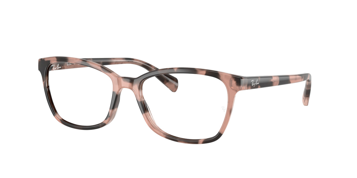 Ray-Ban RX5362 Opal Pink Havana Eyeglasses